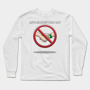 anti Corruption day Long Sleeve T-Shirt